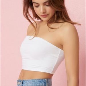 White tube top